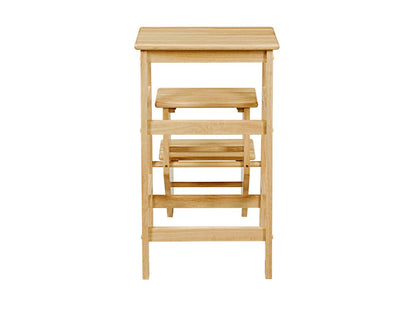 Boraam - Niko Folding 29in Step Stool - Natural - 36629 veiw 4