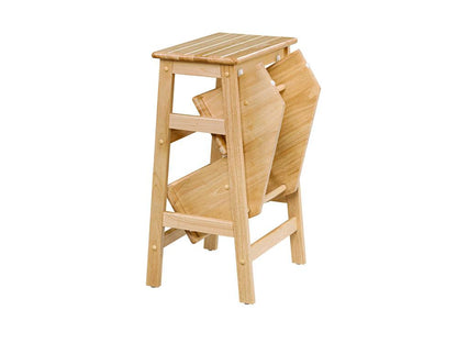Boraam - Niko Folding 29in Step Stool - Natural - 36629 veiw 5