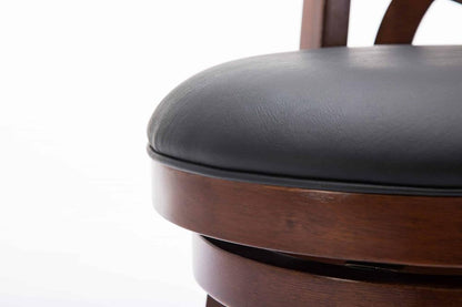 Boraam - Seina Swivel Counter Stool - Cherry - 61924 veiw 8
