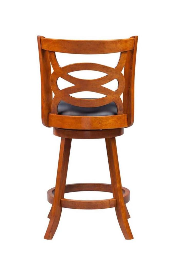 Boraam - Seina Swivel Counter Stool - Walnut - 61524 veiw 3