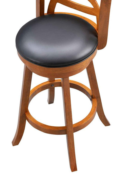 Boraam - Seina Swivel Counter Stool - Walnut - 61524 veiw 5