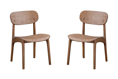 Boraam - Solvang Dining Chair - Brown Ale Finish - Set of 2 - 60118 veiw 1