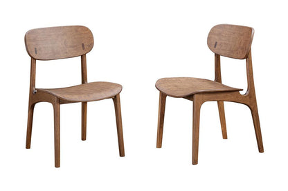 Boraam - Solvang Dining Chair - Brown Ale Finish - Set of 2 - 60118 veiw 2