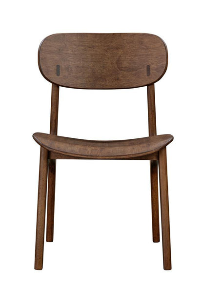 Boraam - Solvang Dining Chair - Brown Ale Finish - Set of 2 - 60118 veiw 4