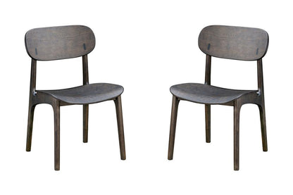 Boraam - Solvang Dining Chair - Carbonite Finish - Set of 2 - 60018 veiw 1