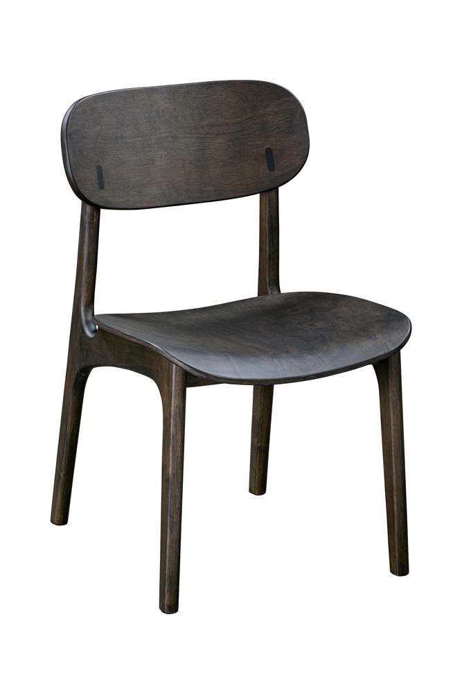 Boraam - Solvang Dining Chair - Carbonite Finish - Set of 2 - 60018 veiw 3
