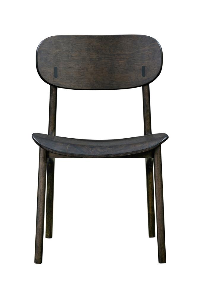 Boraam - Solvang Dining Chair - Carbonite Finish - Set of 2 - 60018 veiw 4