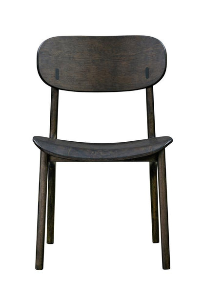 Boraam - Solvang Dining Chair - Carbonite Finish - Set of 2 - 60018 veiw 4