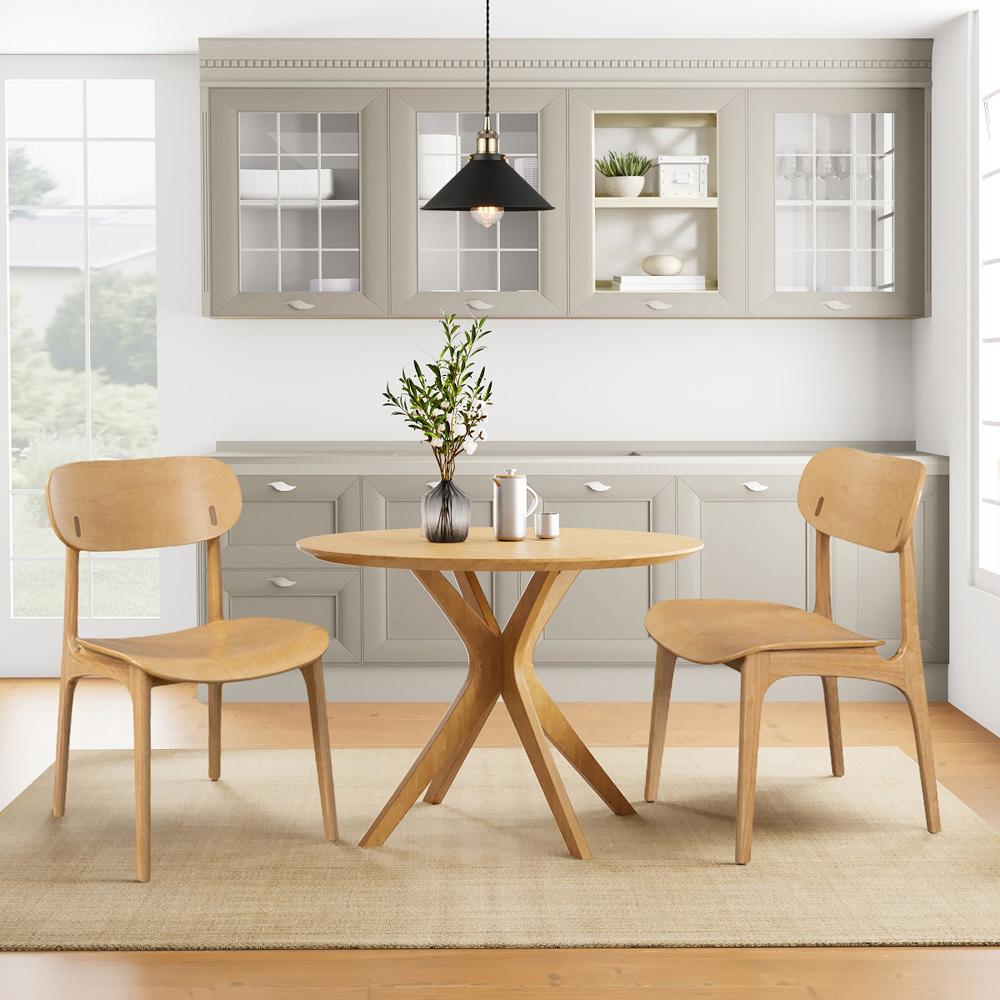 Boraam - Solvang Dining Chair- Natural - Set of 2 - 60218 veiw 7