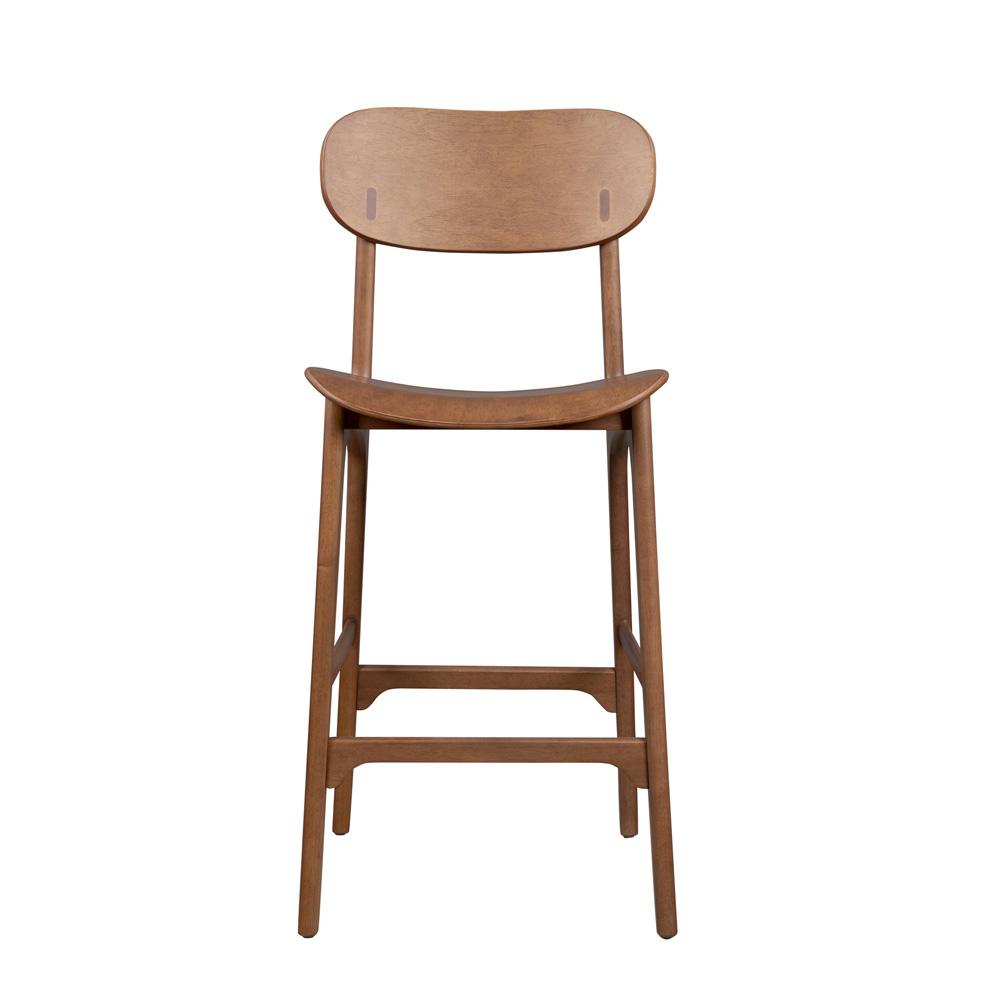 Boraam - Solvang Wood Bar Stool- Brown Ale Finish - 60329 veiw 2