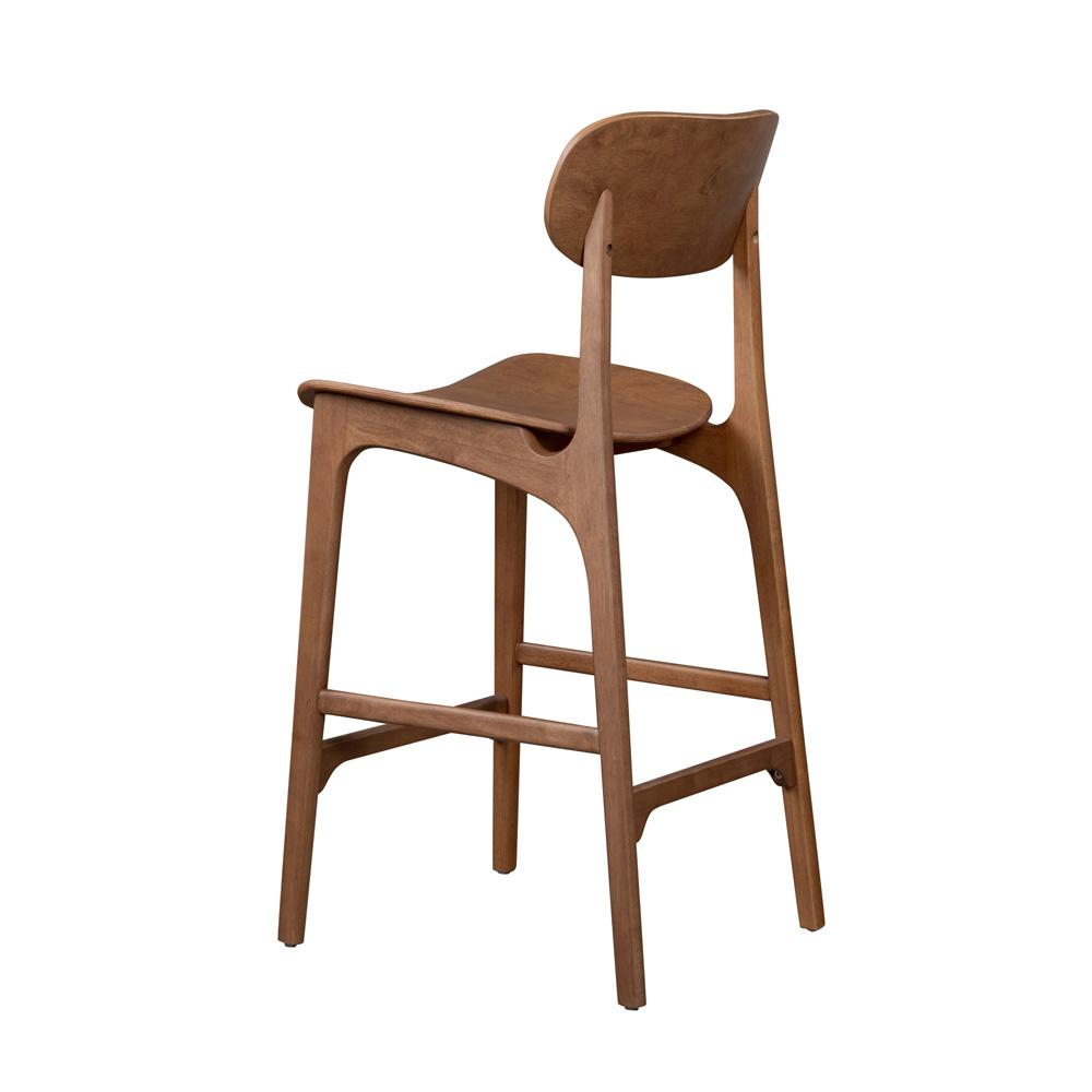 Boraam - Solvang Wood Bar Stool- Brown Ale Finish - 60329 veiw 3
