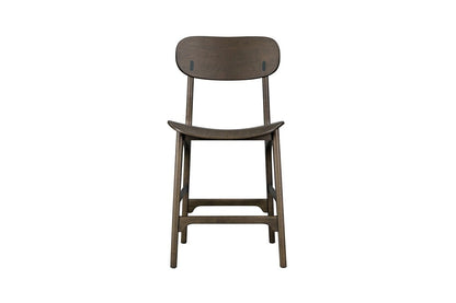 Boraam - Solvang Wood Counter Stool - Carbonite Finish - 60024 veiw 2