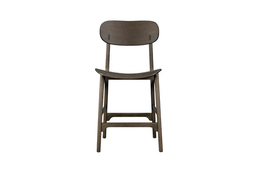 Boraam - Solvang Wood Counter Stool - Carbonite Finish - 60024 veiw 2
