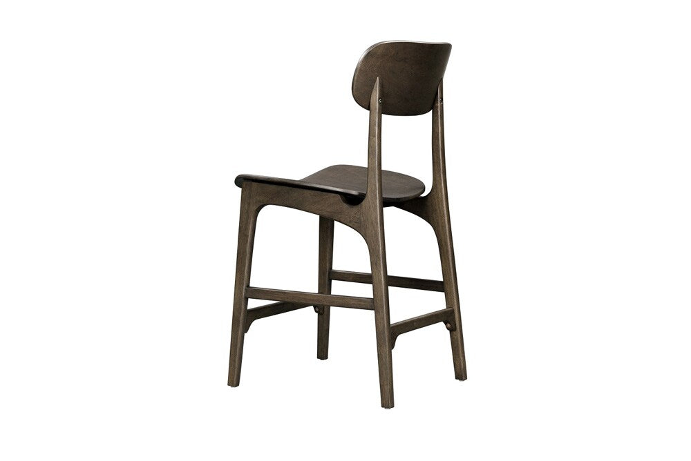 Boraam - Solvang Wood Counter Stool - Carbonite Finish - 60024 veiw 3