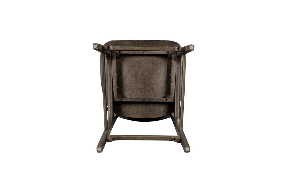 Boraam - Solvang Wood Counter Stool - Carbonite Finish - 60024 veiw 5