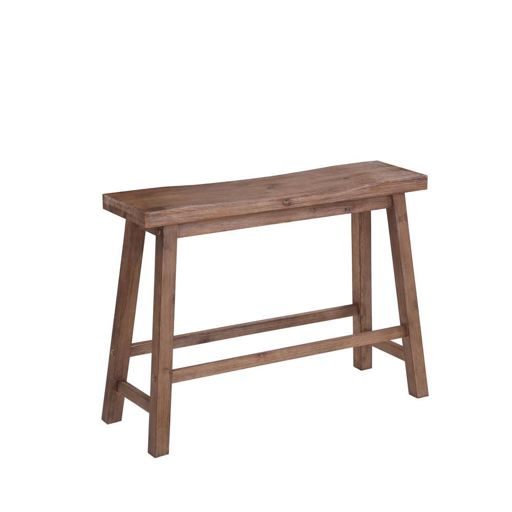 Boraam - Sonoma Dining Bench [Barnwood Wire-Brush] - 75025 veiw 1