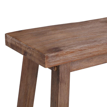 Boraam - Sonoma Dining Bench [Barnwood Wire-Brush] - 75025 veiw 2