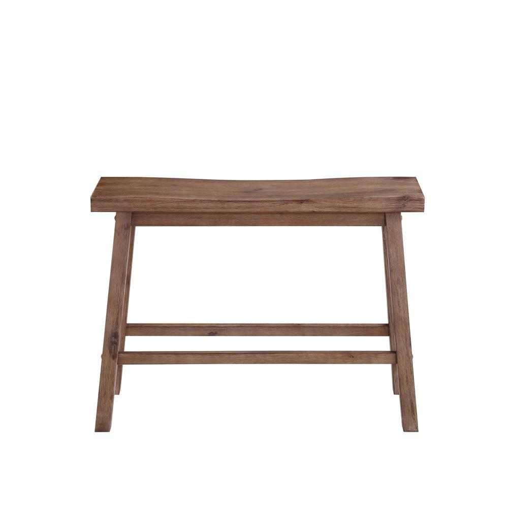Boraam - Sonoma Dining Bench [Barnwood Wire-Brush] - 75025 veiw 3