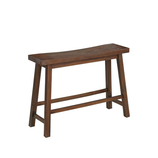 Boraam - Sonoma Dining Bench [Chestnut Wire-Brush] - 75125 veiw 1