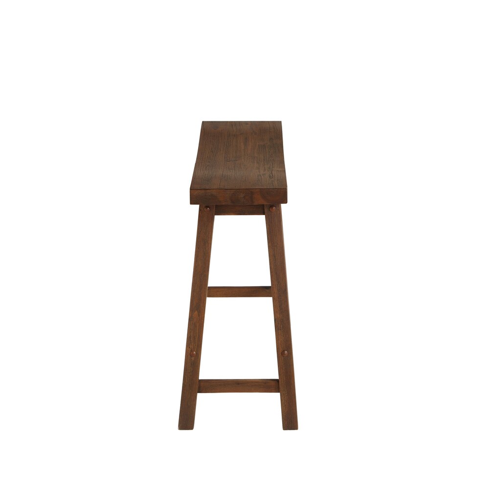 Boraam - Sonoma Dining Bench [Chestnut Wire-Brush] - 75125 veiw 8