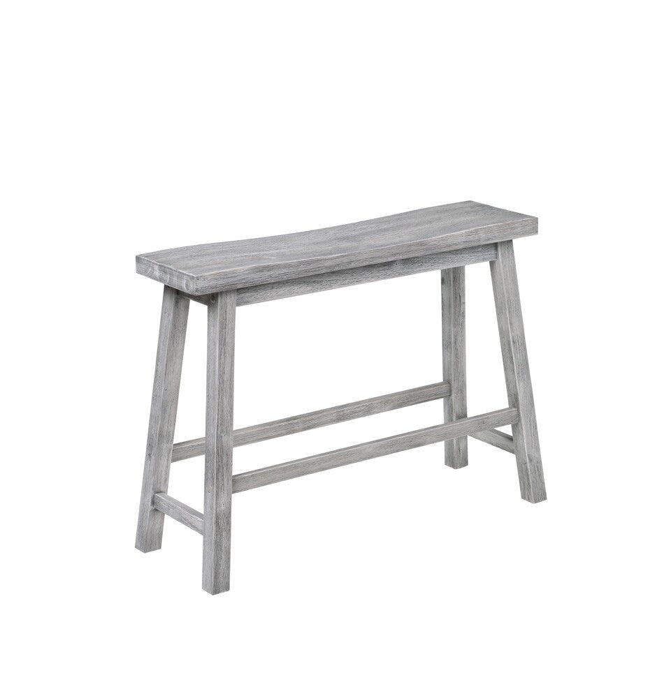 Boraam - Sonoma Dining Bench [Storm Gray Wire-Brush] - 75225 veiw 1