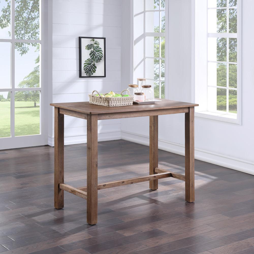 Boraam - Sonoma Pub Table [Barnwood Wire-Brush] - 75026 veiw 6