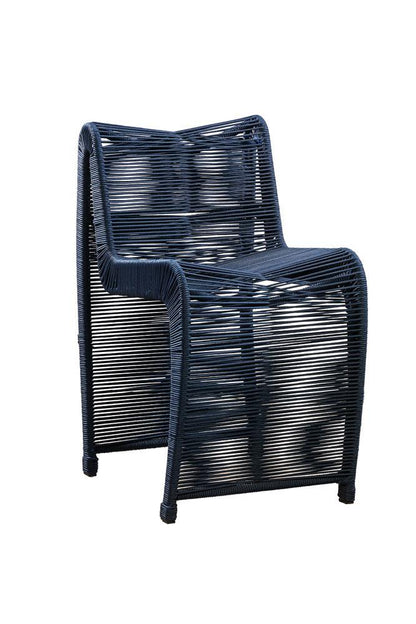 Boraam - Lorenzo Blue Rope Counter Stool - Set of 2 - 77724 veiw 10