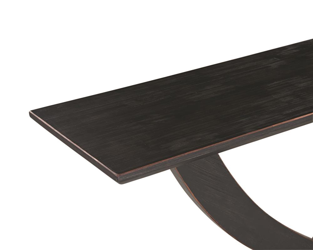 Boraam - Rasmus Console Table - Black Charcoal - 77326 veiw 3