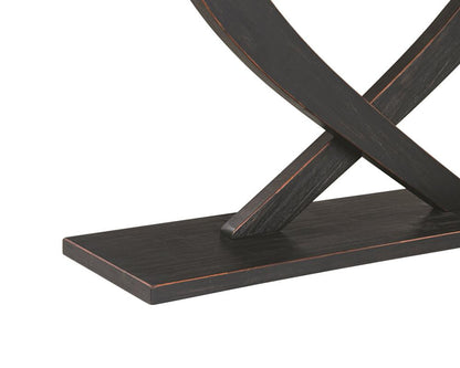 Boraam - Rasmus Console Table - Black Charcoal - 77326 veiw 4