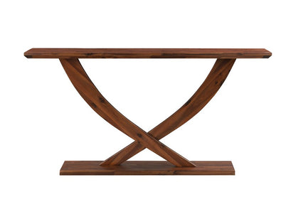 Boraam - Rasmus Console Table - Chestnut Wire-Brush - 77322 veiw 2