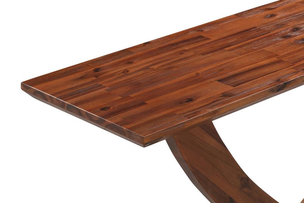 Boraam - Rasmus Console Table - Chestnut Wire-Brush - 77322 veiw 4