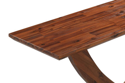 Boraam - Rasmus Console Table - Chestnut Wire-Brush - 77322 veiw 4