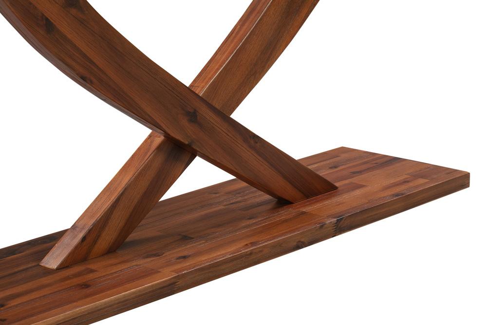 Boraam - Rasmus Console Table - Chestnut Wire-Brush - 77322 veiw 5
