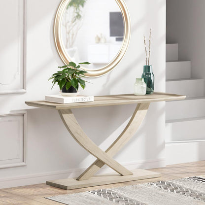 Boraam - Rasmus Console Table - Sawgrass Finish - 77320 veiw 8