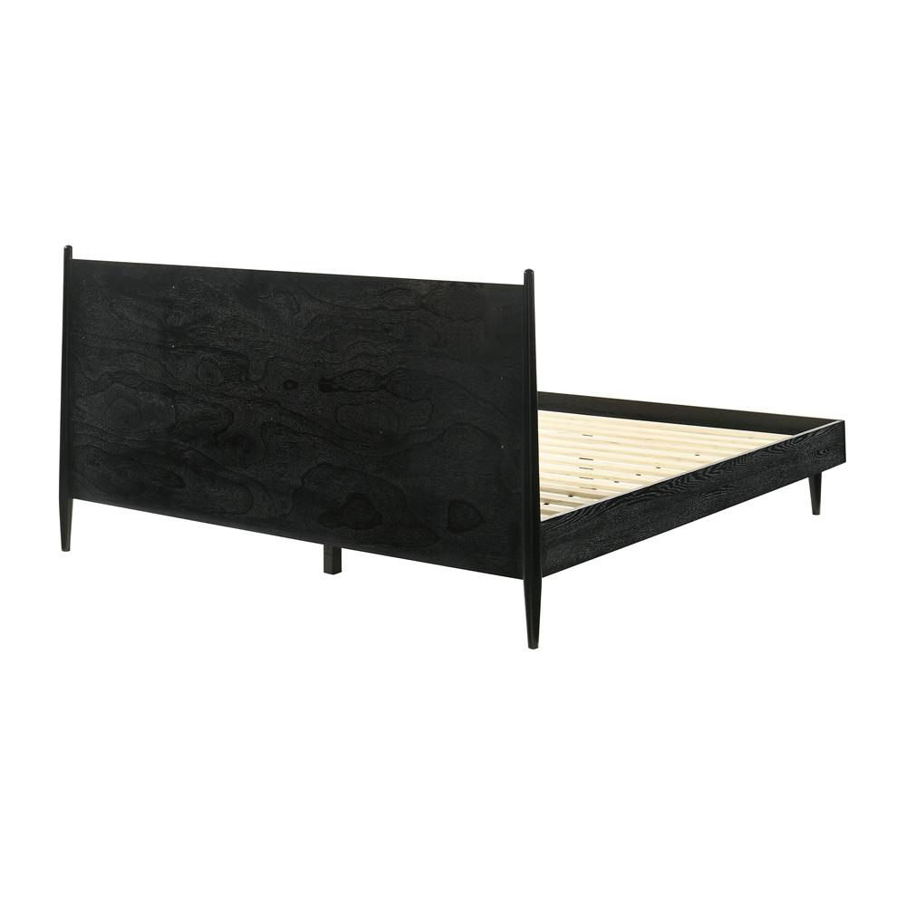 Armen Living - Artemio King 3 Piece Wood Bedroom Set in Black Finish - SETARBLKKG3 veiw 4