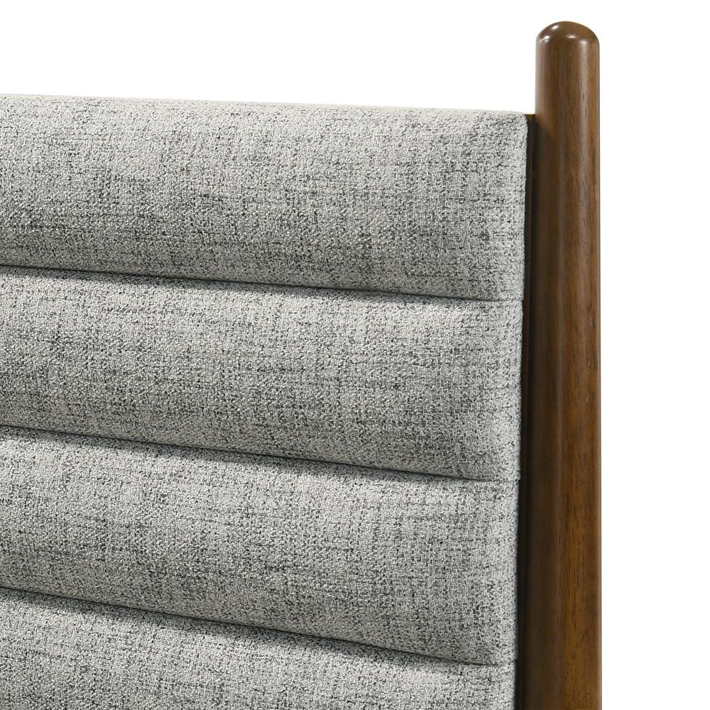 Armen Living - Artemio King Platform Wood Bed Frame in Walnut Finish - LCARBDKGWAL veiw 5