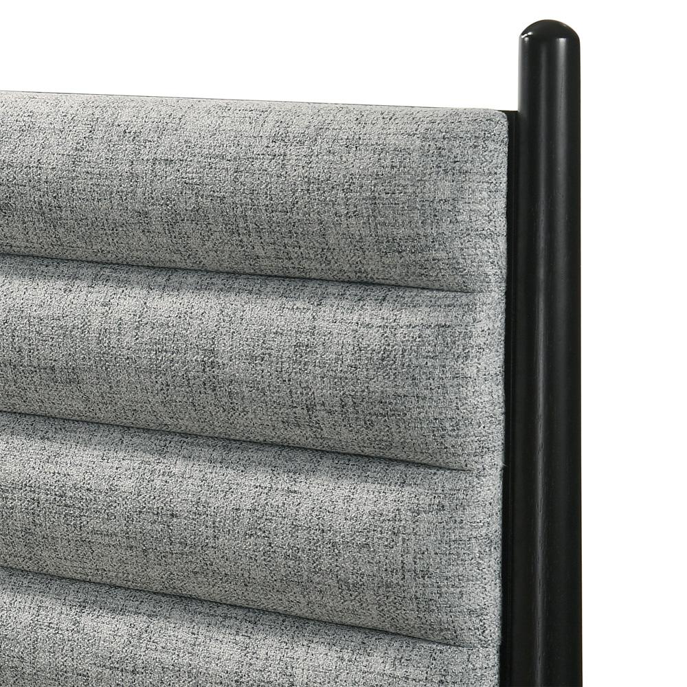 Armen Living - Artemio Queen Platform Wood Bed Frame in Black Finish - LCARBDQNBLK veiw 5