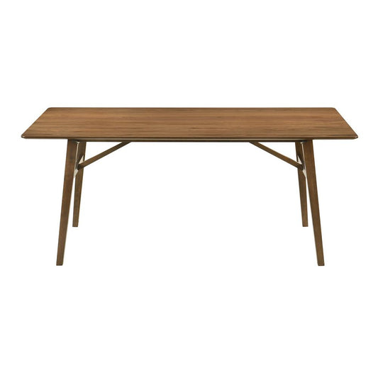 Armen Living - Channell Wood Dining Table in Walnut Finish - LCCHTBLWA veiw 2