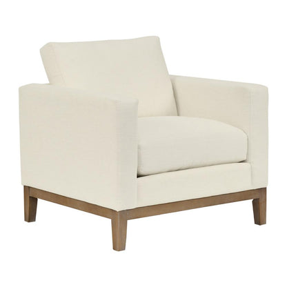 Armen Living - Donna 35in Upholstered Accent Chair in Sugar - LCDO1TSU veiw 1