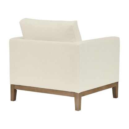 Armen Living - Donna 35in Upholstered Accent Chair in Sugar - LCDO1TSU veiw 3