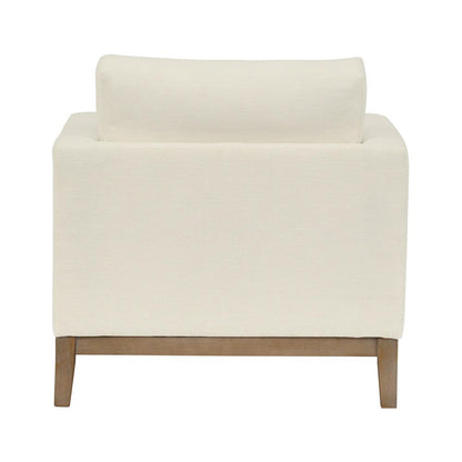 Armen Living - Donna 35in Upholstered Accent Chair in Sugar - LCDO1TSU veiw 4