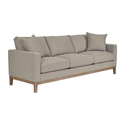 Armen Living - Donna 93in Upholstered Sofa in Platinum Gray - LCDO3TPL veiw 2