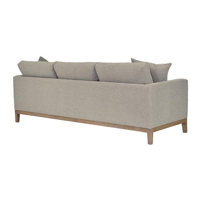 Armen Living - Donna 93in Upholstered Sofa in Platinum Gray - LCDO3TPL veiw 3