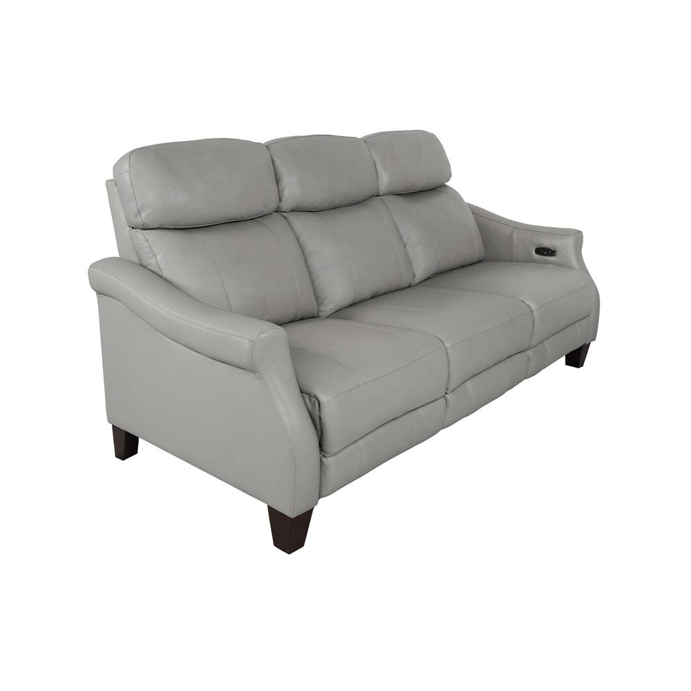 Armen Living - Felicity 84in Zero Gravity Power Reclining Sofa in Silver Leather - LCFE3LSI veiw 2