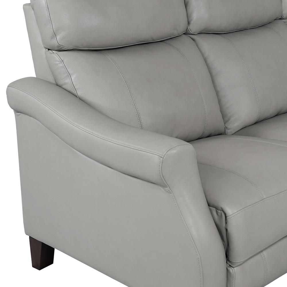 Armen Living - Felicity 84in Zero Gravity Power Reclining Sofa in Silver Leather - LCFE3LSI veiw 6
