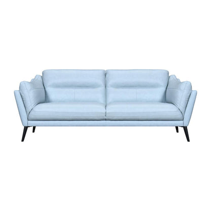 Armen Living - Franz Sky Blue Leather Sofa - LCFR3SBLU veiw 1