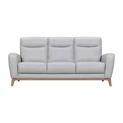 Armen Living - Greyson 83in Dove Gray Leather Sofa - LCGY3DVGRY veiw 1