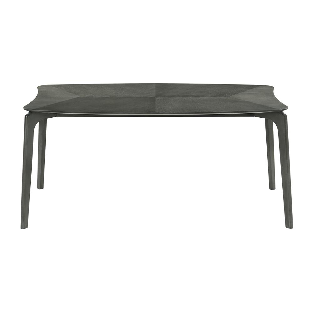 Armen Living - Kalia Wood Dining Table in Gray Finish - LCKATBLGRY veiw 2