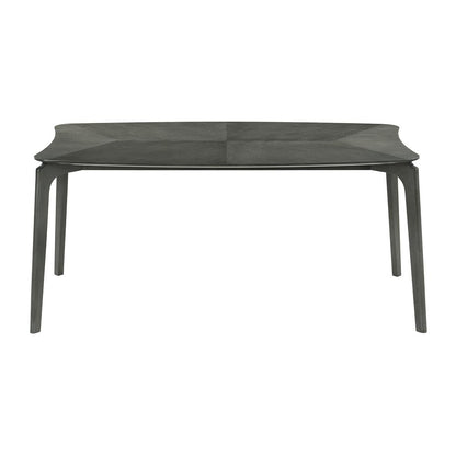 Armen Living - Kalia Wood Dining Table in Gray Finish - LCKATBLGRY veiw 2