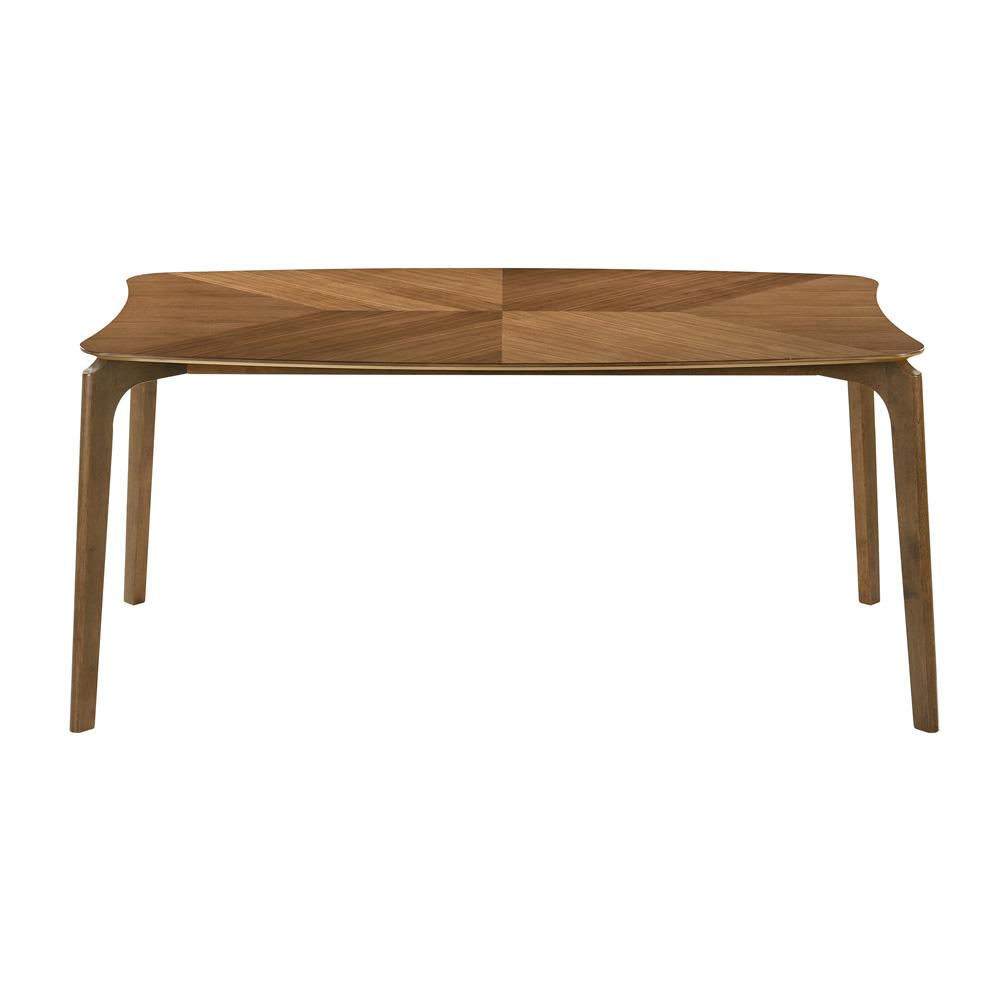 Armen Living - Kalia Wood Dining Table in Walnut Finish - LCKATBLWA veiw 2